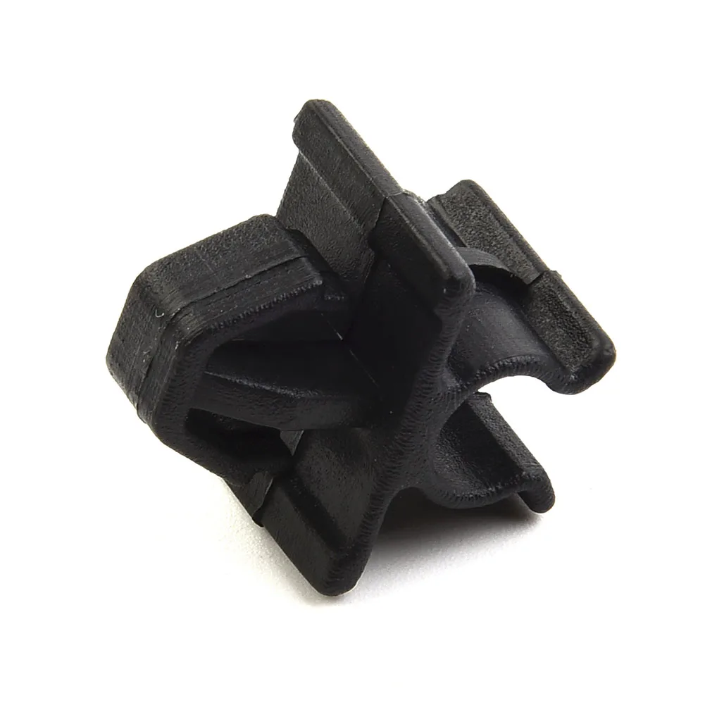 2pcs Car Hood Bonnet Rod Support Prop Rod Clip Stay Clamp Holder For Nissan Plastic Black GOOD QUALITY
