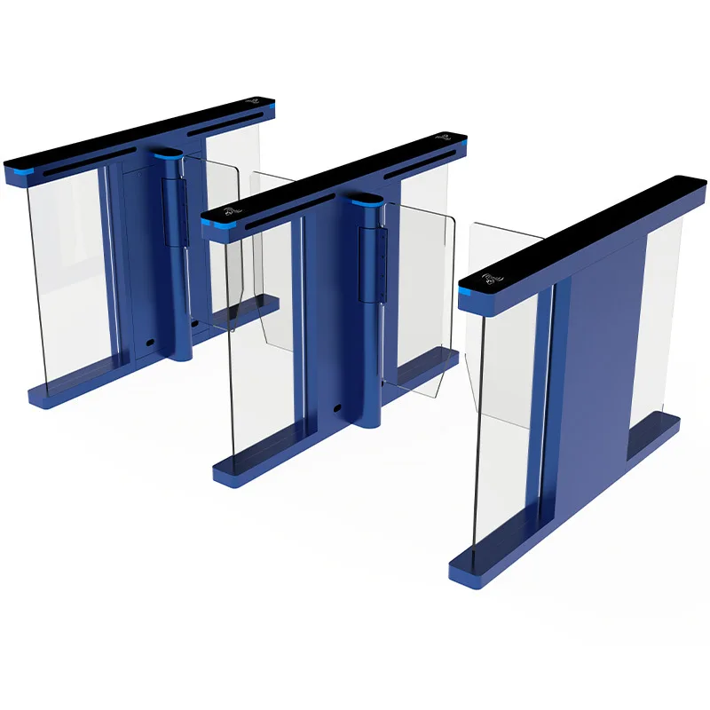 

Facial recognition gate, all-in-one card swiping access control system
