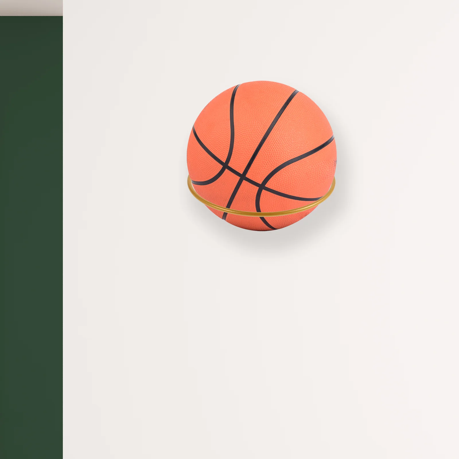 

2Pcs Wall Mount Iron Storage Display Stand Basketball Hanger Wall Home Sports Basketball Football Holder ganizers
