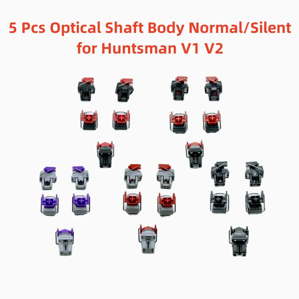 

5 Pcs Optical Shaft Body Normal/Silent for Huntsman V1 V2 Shaft Body Mechanical Keyboard Accessories Optical Shaft Body