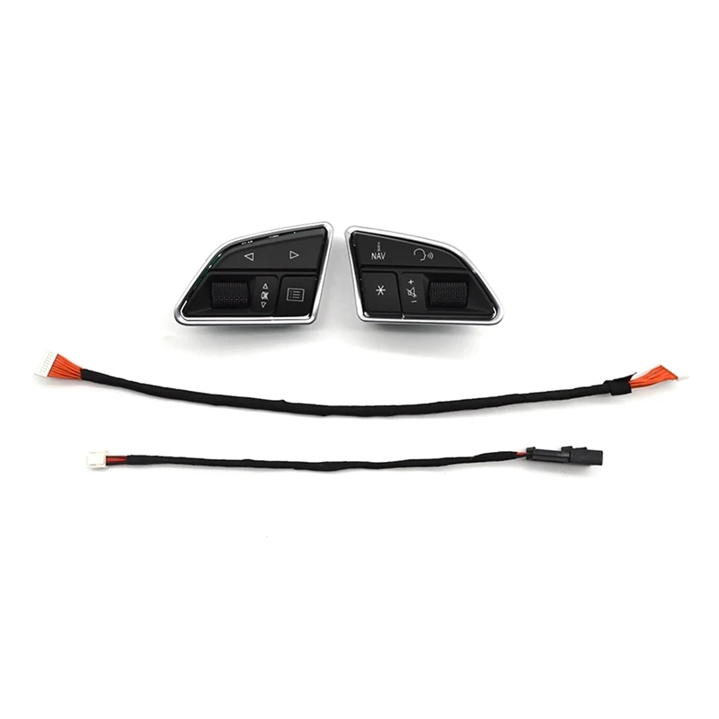 Multifunctional Steering Wheel Buttons Support Paddle Function Volume Switch Button For  A3 8V