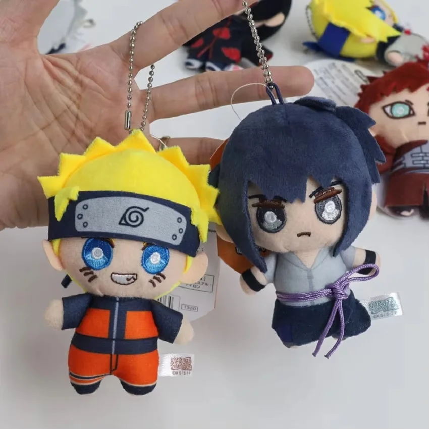 10 cm Anime Naruto Shippuden Perifere Hanger Kakashi Naruto Pluche Tyoy Sleutelhanger Rugzak Ornament Sieren Knuffel Kerstcadeaus