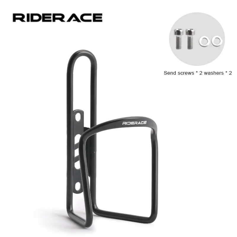 RIDERACE Fahrrad-Flaschenhalter, Getränkeflaschenhalterung, Leichter Aluminiumlegierungs-Fahrradzubehör