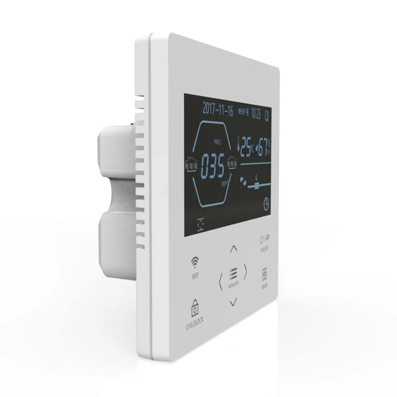 Kelderventilatiesysteem Pionier Bedieningspaneel 24V Thermostaat