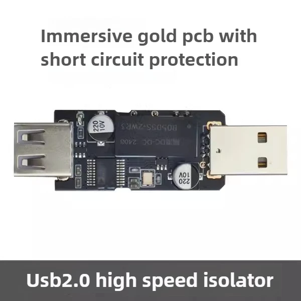 USB High Speed Isolator 480Mbps Protection USB Port DAC Decoder Audio Elimination Current Sound ADUM3165