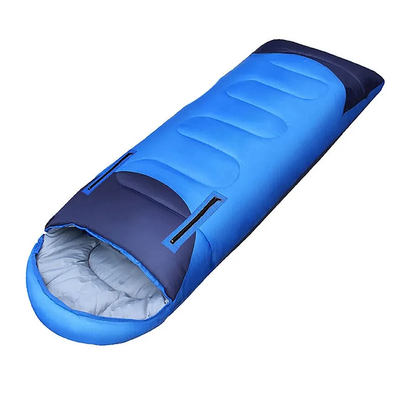 

Camping sleeping bag is universal in all seasons, double can be spliced, nap is envelope-type outdoor adult