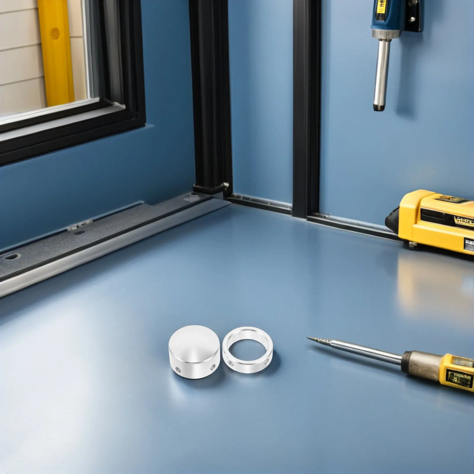 

2 комплекта наконечников из алюминиевого сплава для тренировочных рукояток, круглые заглушки для трубчатых поручней, аксессуары для фитнес-оборудования