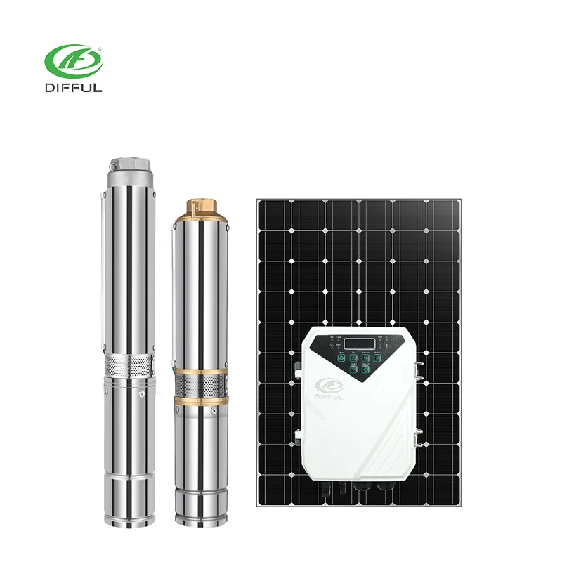 

36 Meter Head Solar Water Pump System Solar Water Pump For Deep Well Water Pump