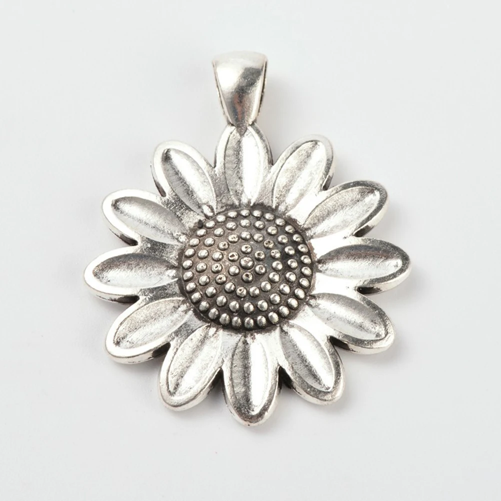 

10 Sets Retro Flower-shaped Pendant Functional Accessories Creative DIY Acceories