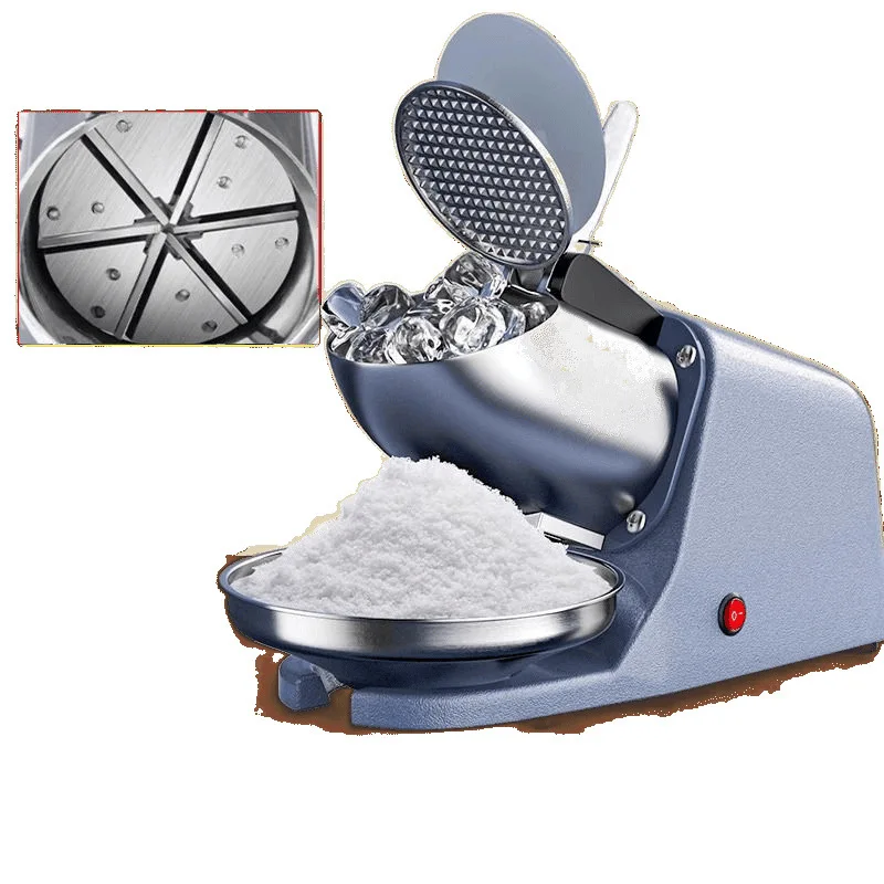 

Ice crusher commercial stall smoothie machine milk tea shop household small