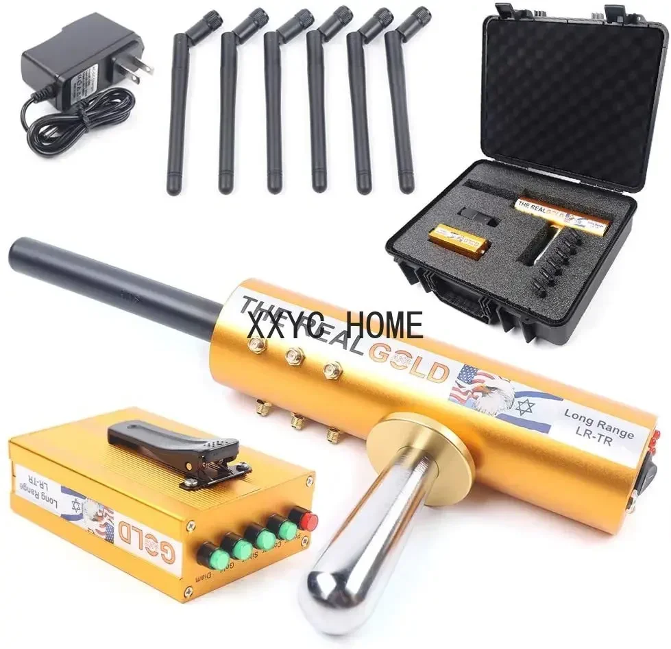 

Настоящее золото дальнего действия металлоискатель золота 6 антенн для поиска золота и серебра с алюминием