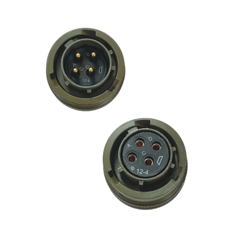 

PT06E-12-4S/P(SR) PT02E-12-4P/S PT 26482 MIL PT06E 12-4S 12-4 PT02E 12-4P 4 Pin Core Aviation Plug Connector Waterproof