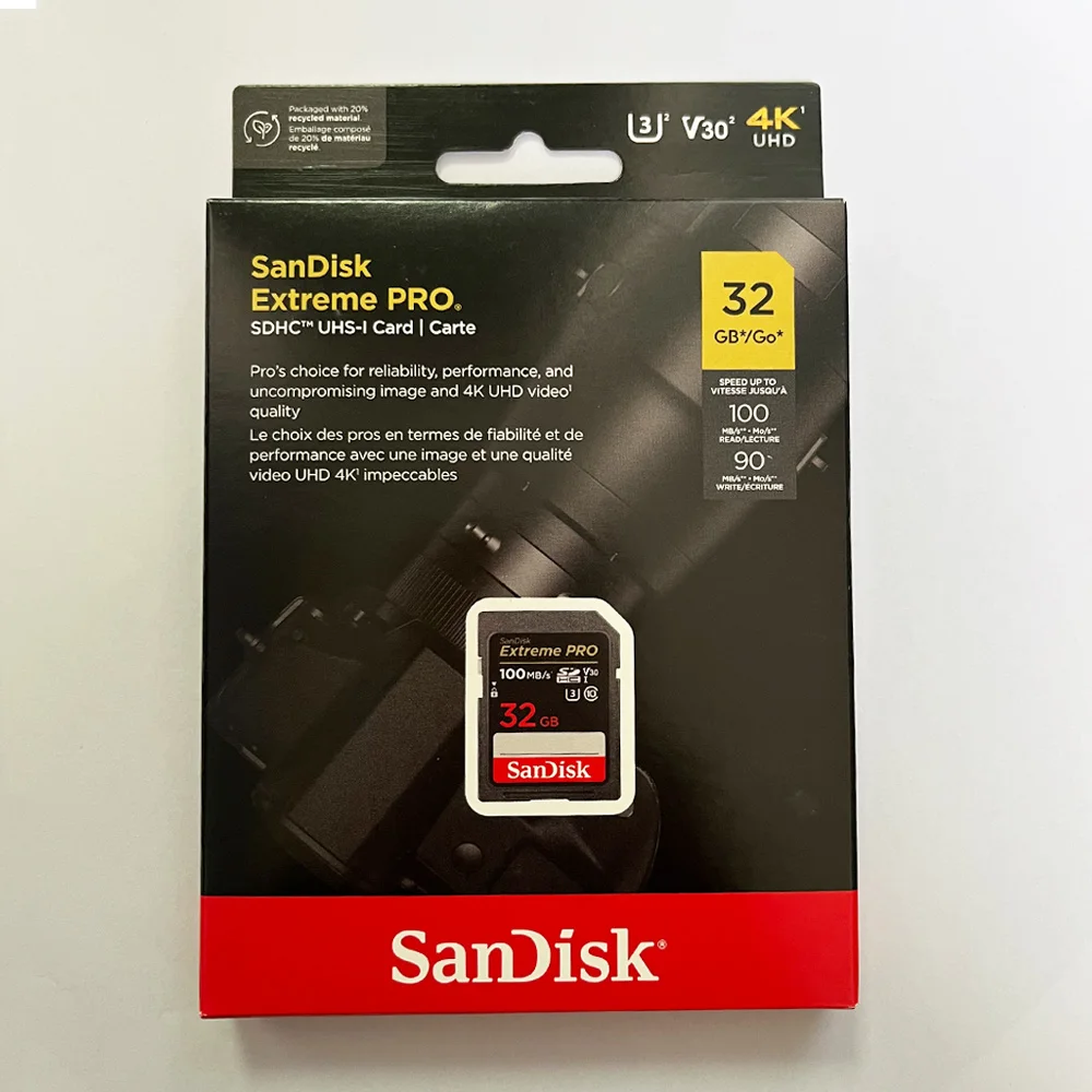 SanDisk Ultra/Extreme/Extreme Pro SD-Karte 32GB SDHC UHS-I 64GB/128GB 256GB SDXC UHS-I Vollformat-SD-Karte für Kamera Full HD Video – Detail 11