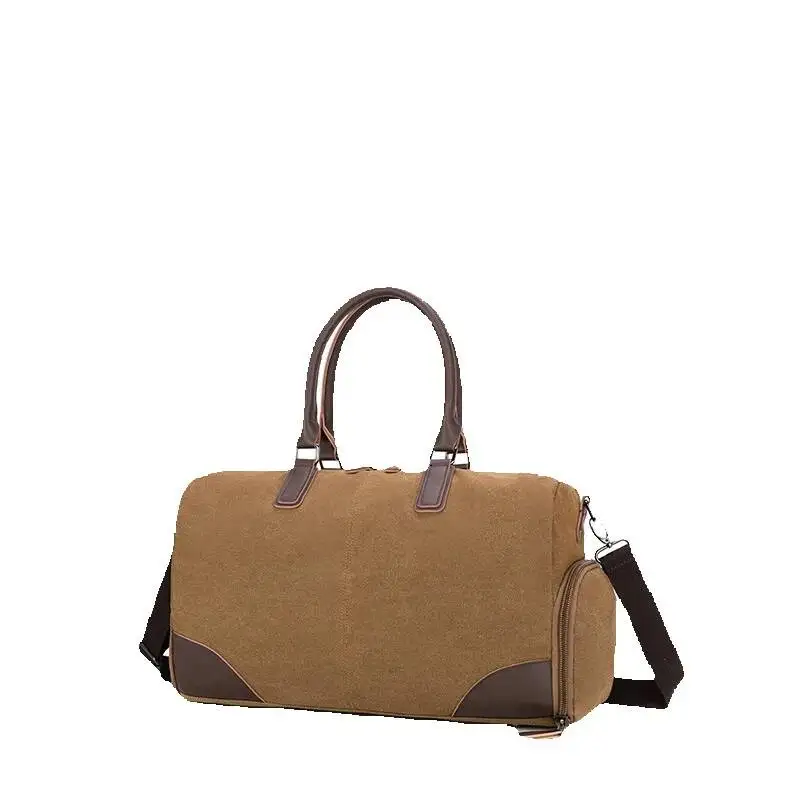 New Canvas Large Capacity Travel Bag Fashion Handbag Gym Travel Portable Large Capacity Shoulder Bag Personality Crossbody