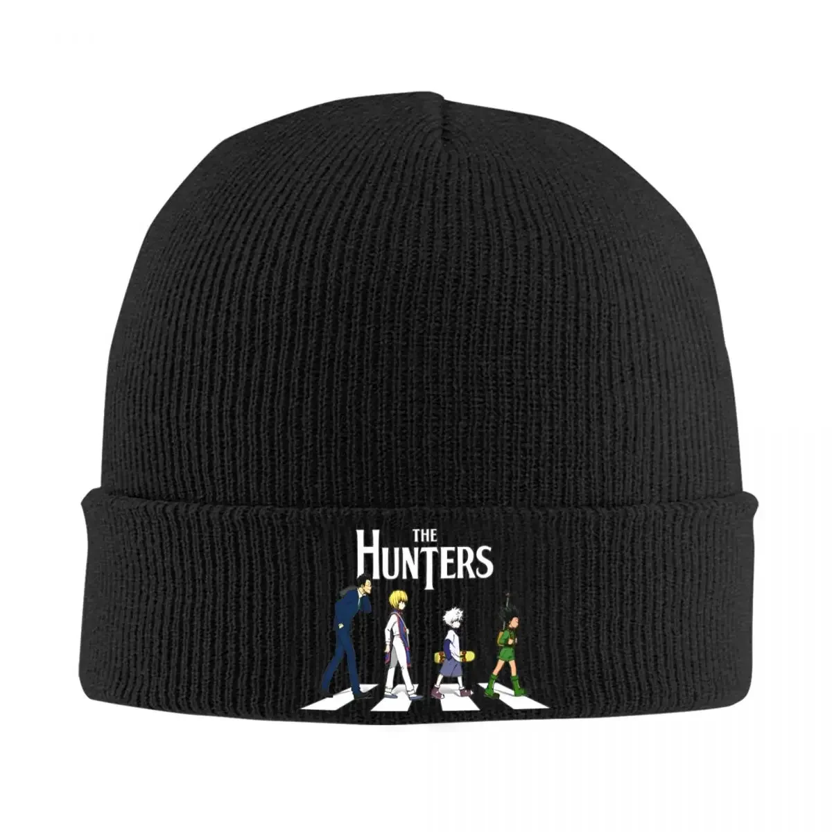 The Hunters Hunter X Hunter Hats Autumn Winter Beanie Street Anime Cartoon Caps Unisex Acrylic Knitted Caps