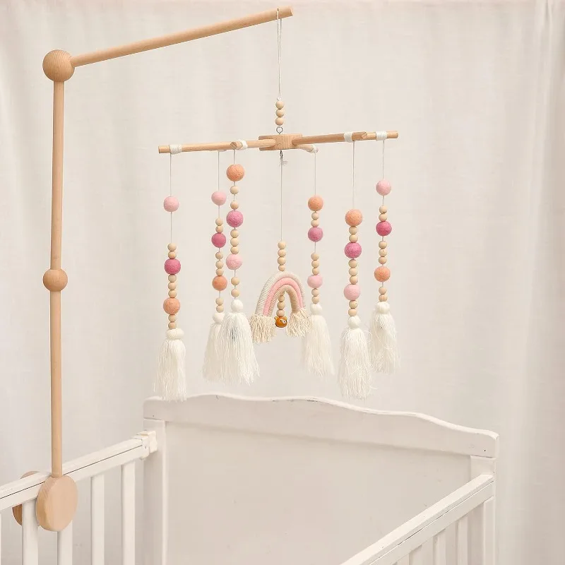 Baby  Mobile Arm Wooden Holder Nursery  Hanger