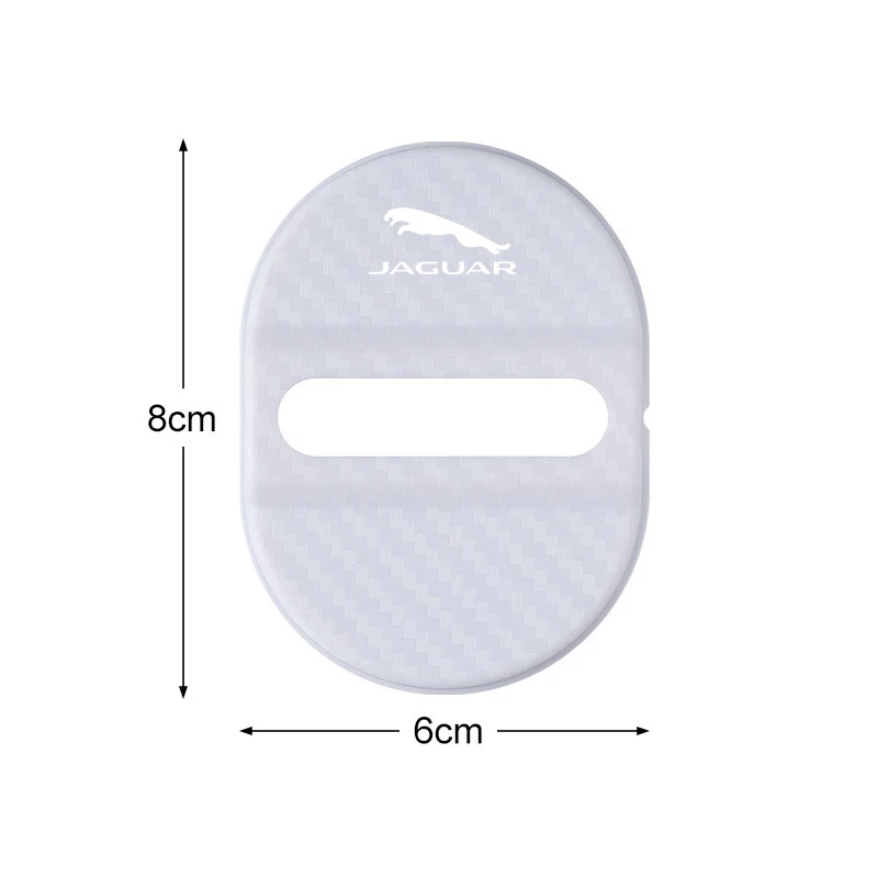 4 Cubiertas Protectoras Hebilla Cerradura Puerta Coche - usage example