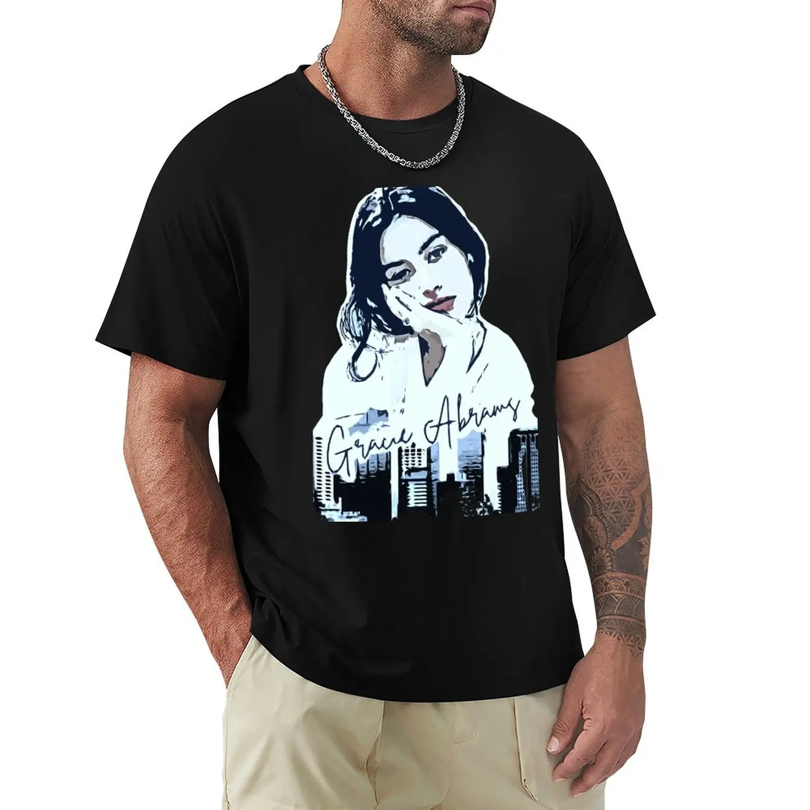 

gracie abrams minor T-Shirt man clothes basketball graphic tees oversized mens graphic t-shirts