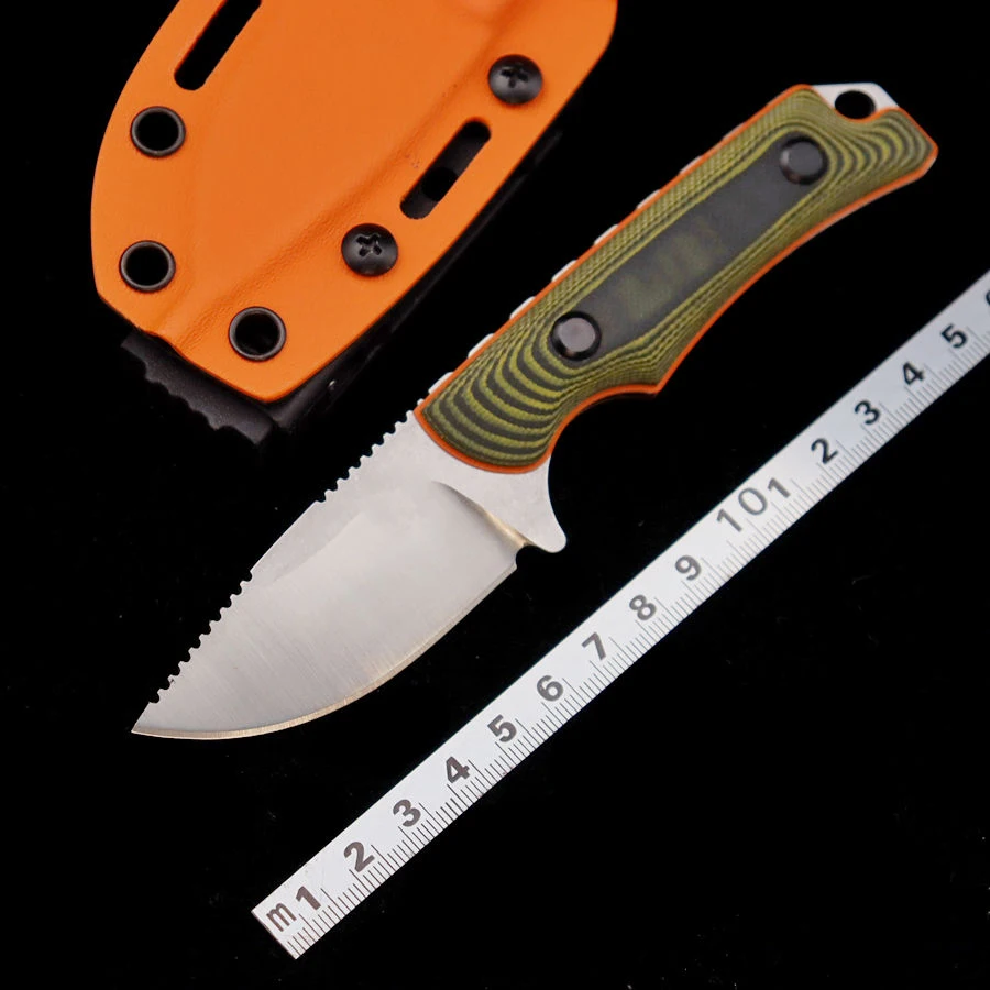 Outdoor Tactical Straight Knife BM 15017 G10 Handle Camping Portable Survival Portable Knives  Self-defense EDC Tool