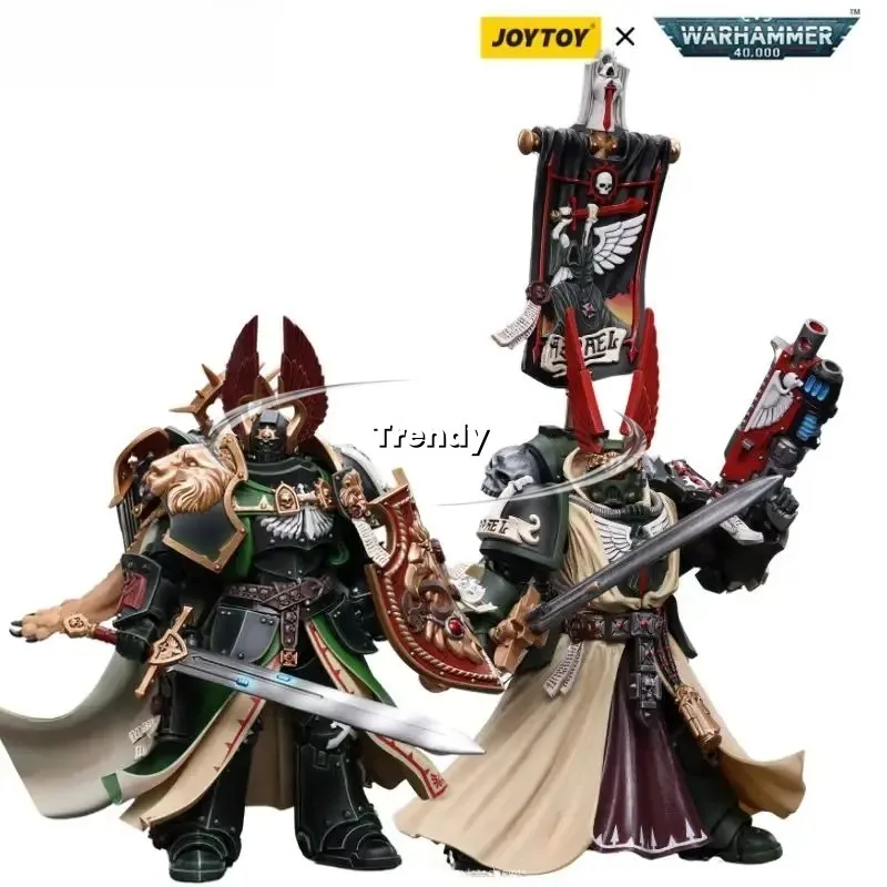 【متوفر】JOYTOY 1/18 Warhammer 40k شخصيات الأكشن Dark Angel Chief Lion Eljonson and Astra مجموعة هدايا نموذج عسكري