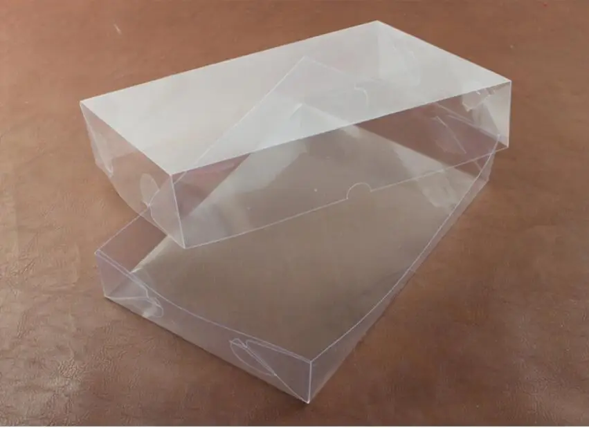 Square Transparent PVC Box With Cover Packing Wedding Christmas Favor Chocolate Candy Box Clear Plastic Packaging Boxes