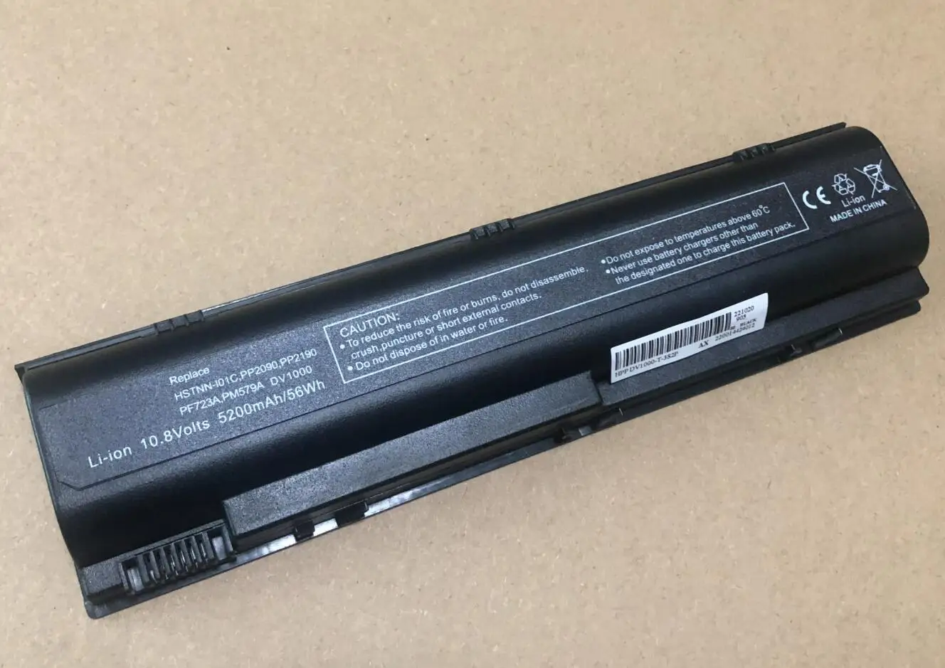 Laptop Battery for HP Pavilion dv1000 dv4000 dv5000 for Compaq Presario C300 C500 M2000 V2000  V4000 V5000 HSTNN-DB09