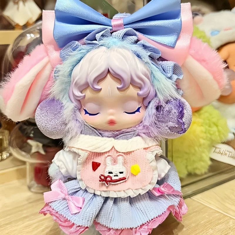 

High Quality For Skullpanda Winter Symphony Series 10cm Doll Clothes Accessories Sp Plush Doll Clothes Cat Cloak Set No Doll