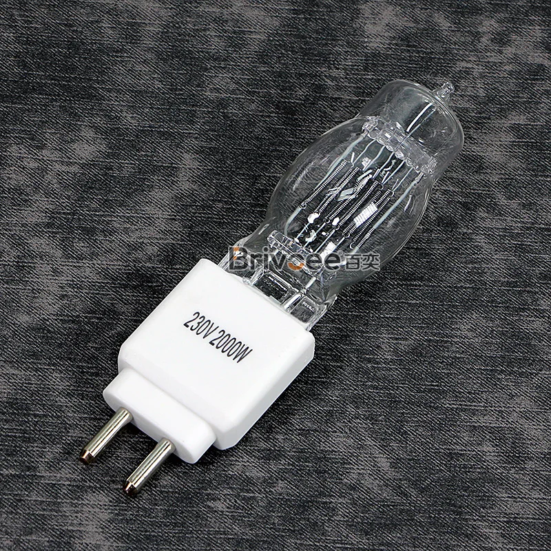 G15 1000w 2000w Return Light Bulb Spotlight Bulb Quartz Bulb Video Bulb Camera Tungsten Bulb