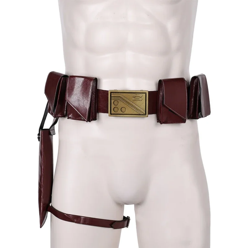 Boba Cosplay gioco di ruolo cintura guanti casco TV Bounty Hunter accessori per costumi uomini adulti Roleplay maschio Fancy Dress Up Party Prop