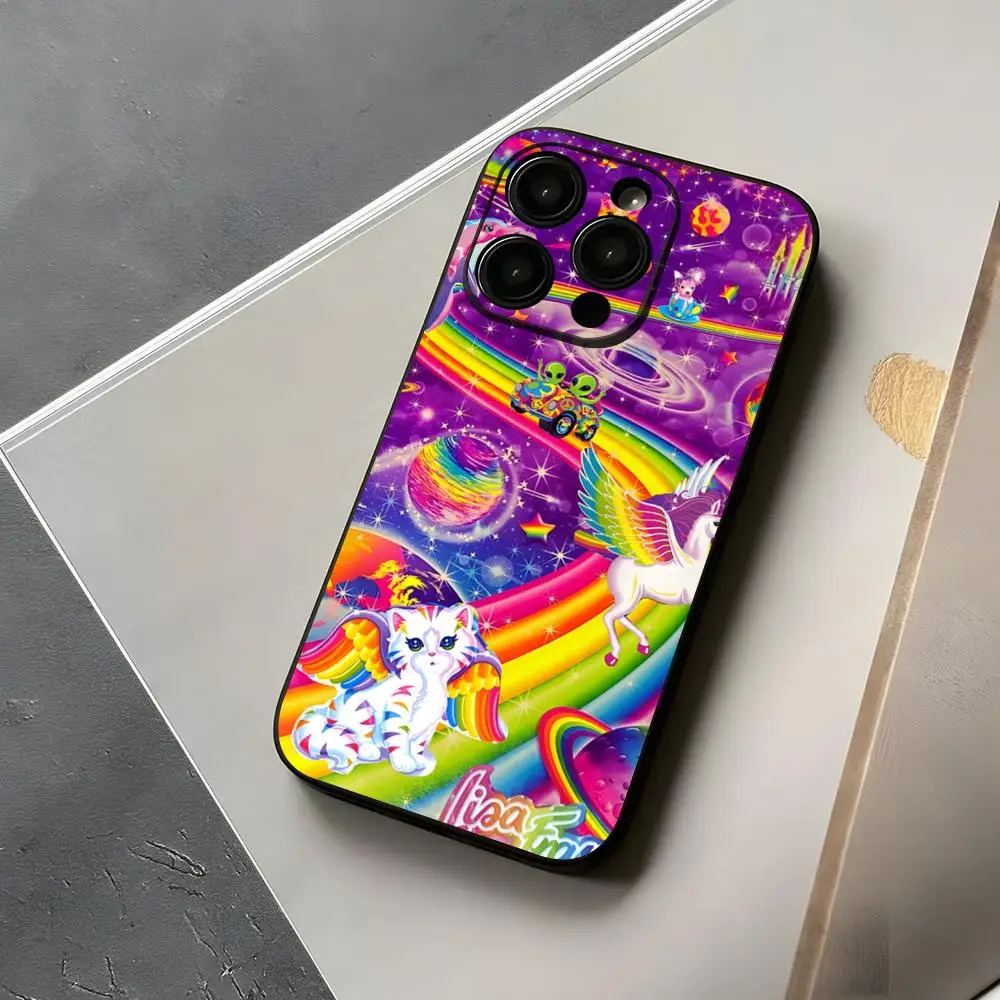 Lisa Frank Tiger Horse Dog Cat Phone Case For Iphone 18 17 15 16 12 14 Se Pro Max 11 13 Xr Anti-knock X Xs Mini Plus Luxury Shel
