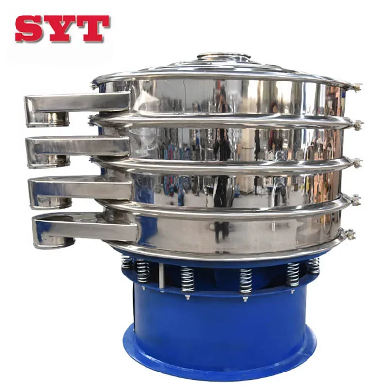 Circular Vibro Sifter Rotary Vibrating Screen Classifier Powder Sieving Machine Vibrating Sieve for Flour