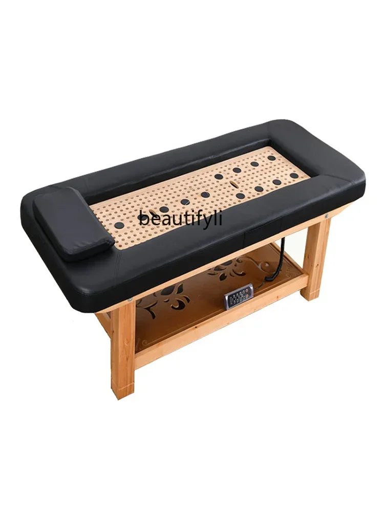 

xxqSmoke-Free Moxibustion Bed Whole Body Moxibustion Household Steaming Beauty Salon Dedicated Massage Couch