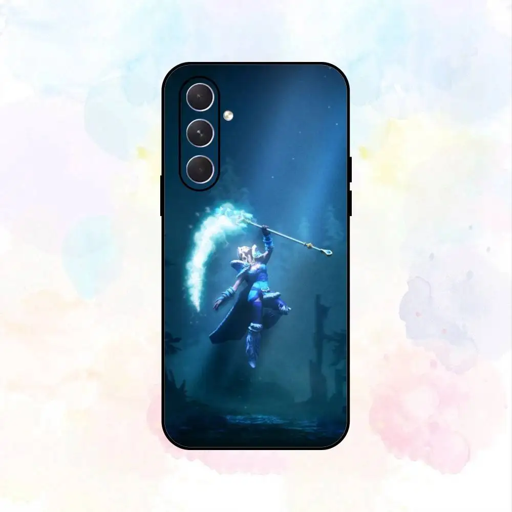 حافظة هاتف لعبة D-Dota 2 الرائعة لهاتف سامسونج جالاكسي A73، A72، A71، A70، A53، A52، A51، غلاف أسود ناعم آخر #5