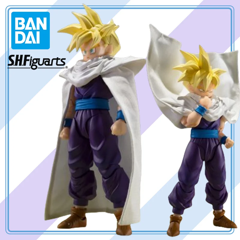 【100% 오리지널】반다이 드래곤 볼 Z - 손오반 SSJ - S.H.Figuarts - Goku Garage Kit 선물 장난감 모델을 능가한 파이터