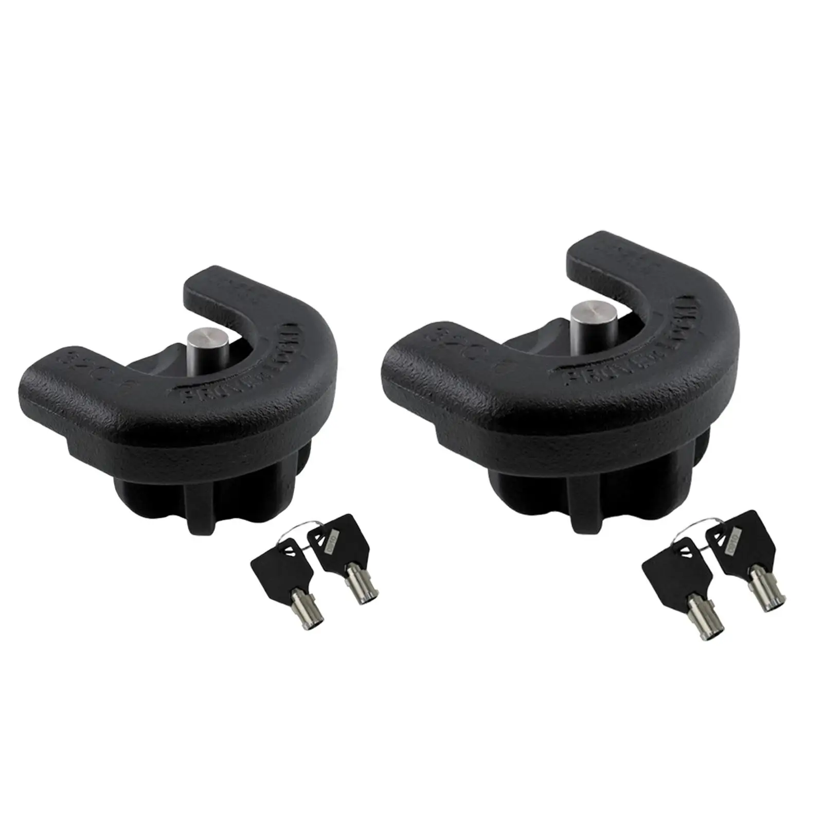 

Trailer Coupler Lock Multipurpose Easy to Install Solid Antitheft Rear Bumper Lock Trailer Accessories for Rvs Boats Trucks