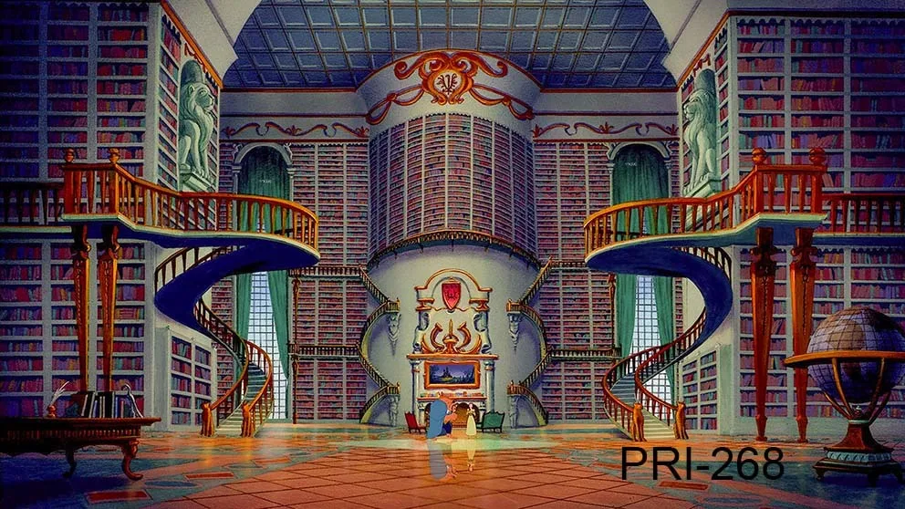 Piękno tła dla fotografii bestia czerwony dywan schody tło strony Opera zamek pałac sala balowa dekoracje ślubne kurtyny