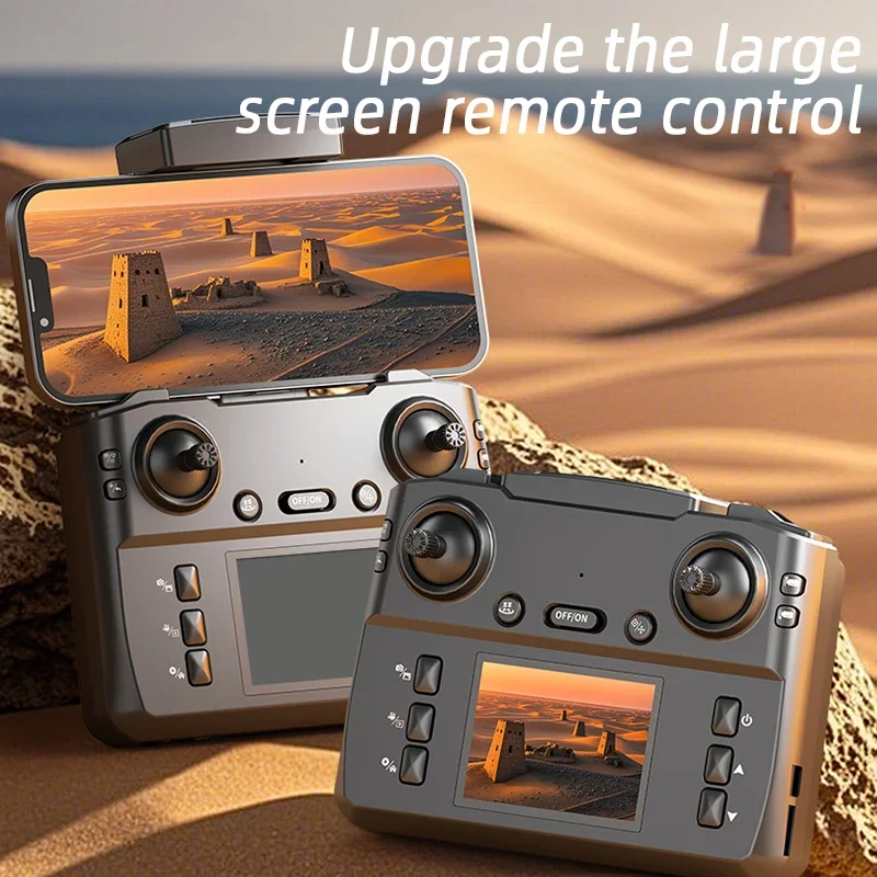 جديد M107 طائرة بدون طيار احترافية بدون فرش 8K HD كاميرا مع شاشة التحكم في تجنب العوائق التدفق البصري الكهربائية RC درون اللعب