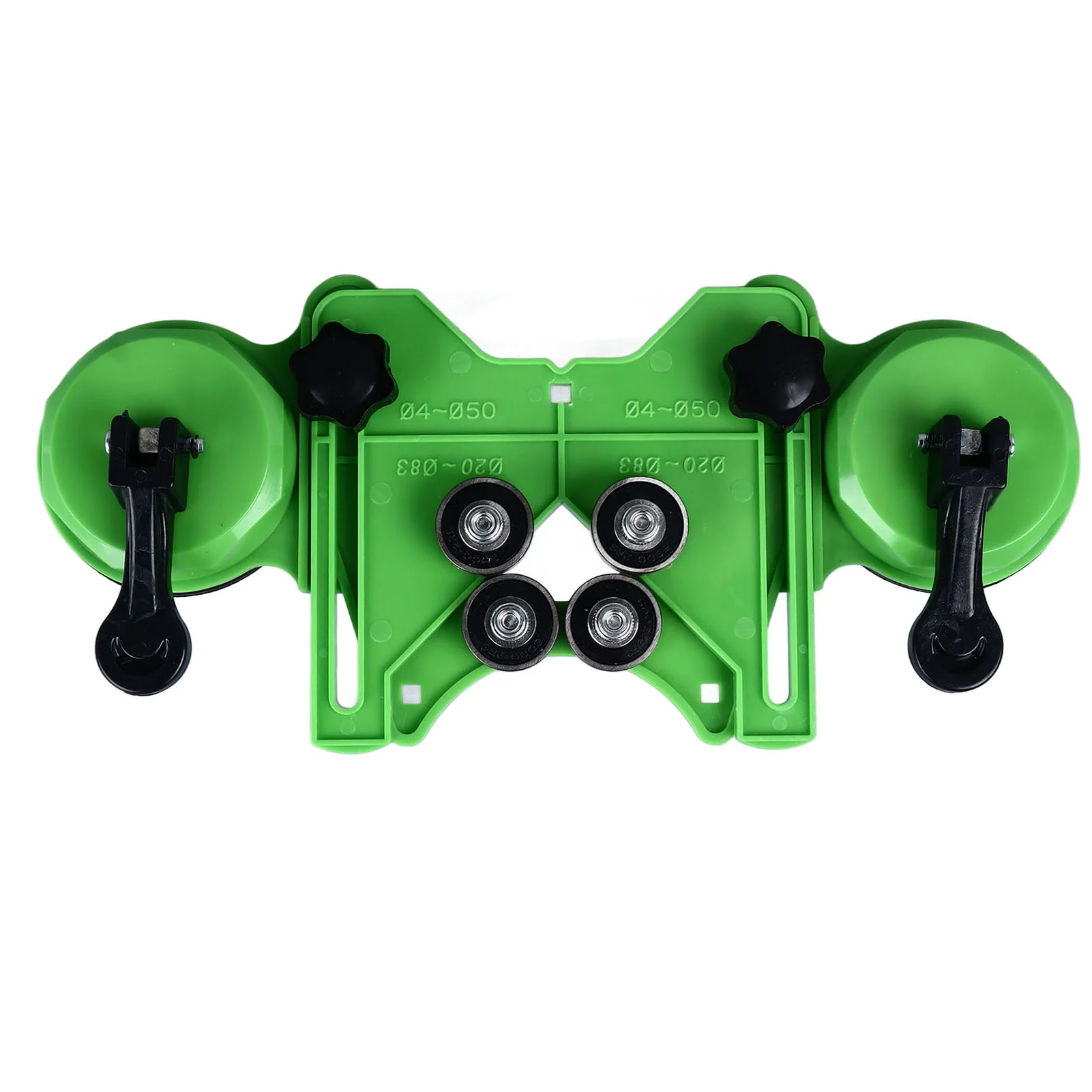 

Tile Hole Saw Guide Jig Fixture Adjustable Portable with 2 Suction Cups for Ceramic Glass Porcelain Marble Locator