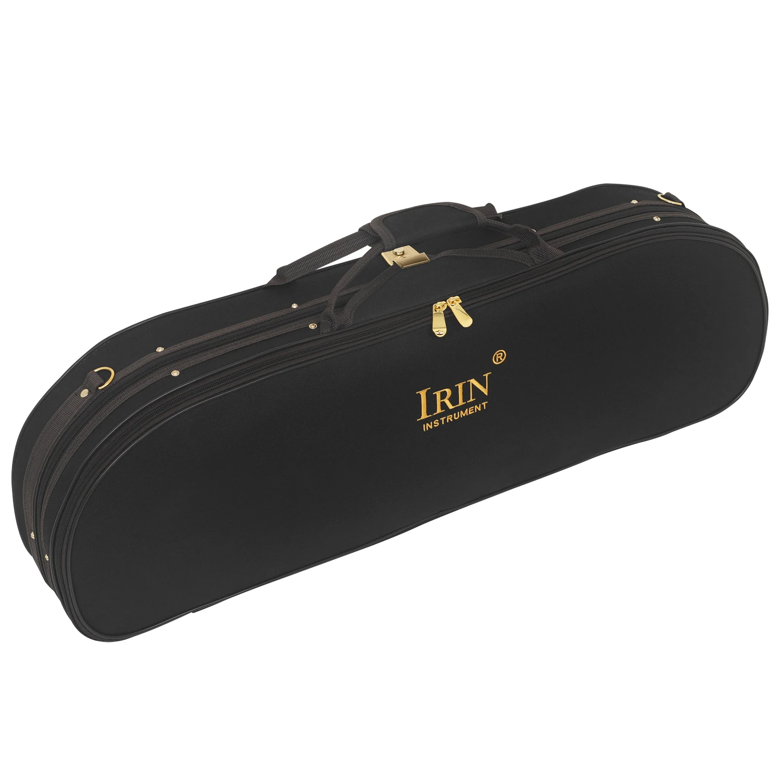 High Grade Violin Box Oxford Violin Case Moisture-Proof Fall Proof Storage Box with Hygrometer Waterproof Backpack Violin Parts