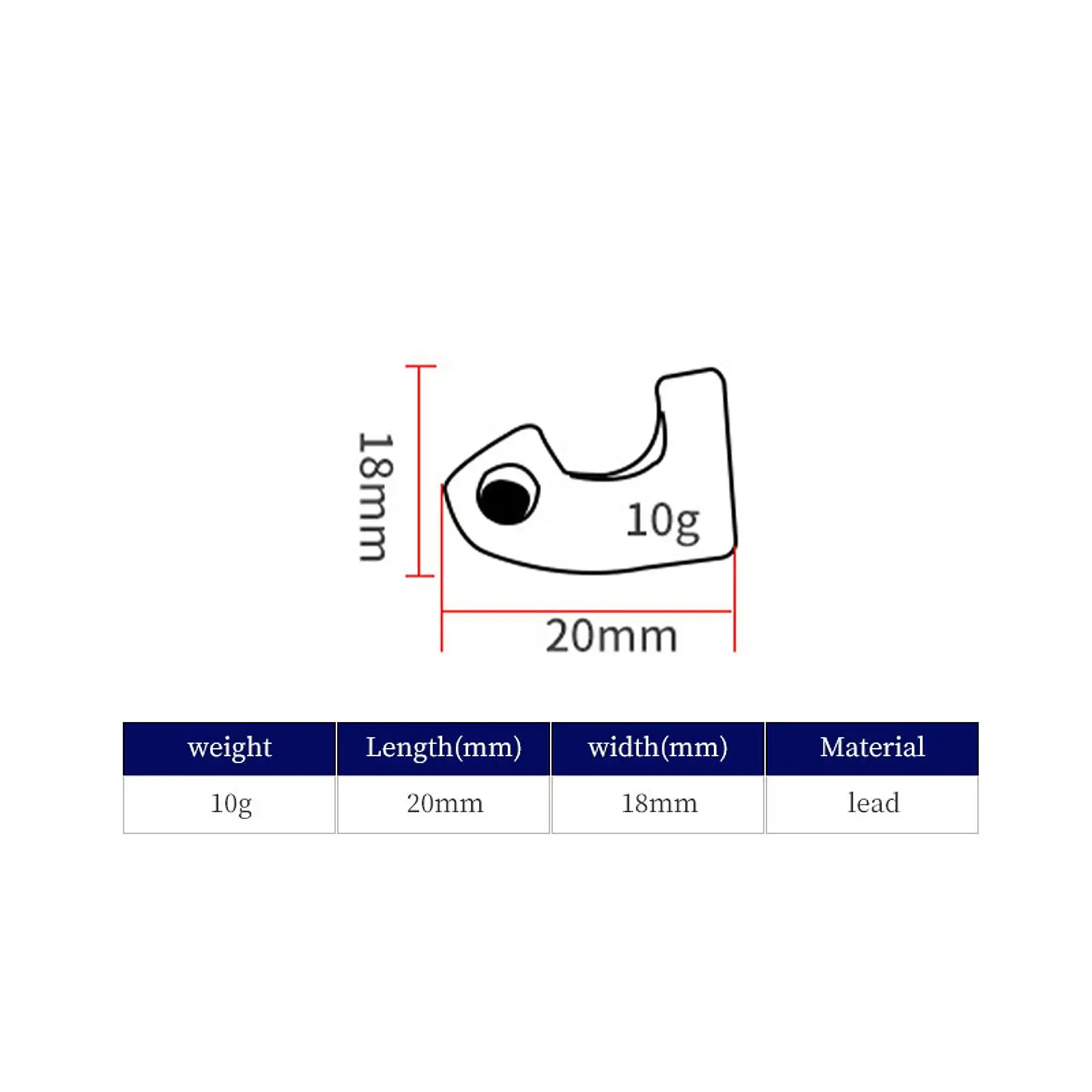 2x 10G Fishing Squid Sinkers Men Women Realistic Glow in The Dark Adults Equipment Fishing Tackle Accessories Squid Jig Weights