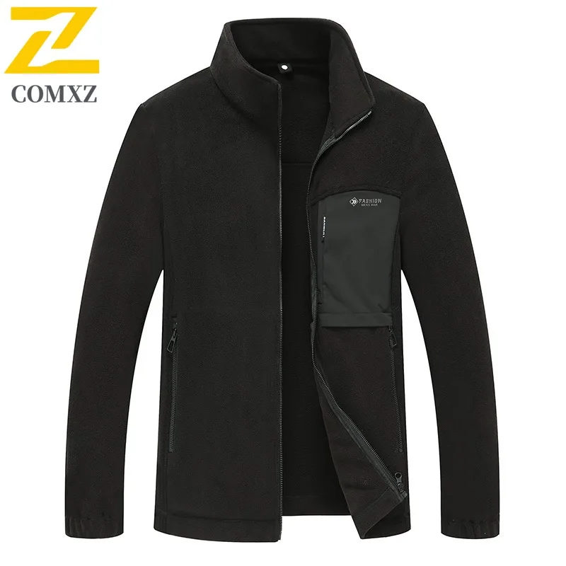 COMXZ Winter Nieuw donsjack Mode Capuchon Camping Lichtgewicht Comfortabele parka Afneembare binnenlaag Verdikt warm kledingstuk
