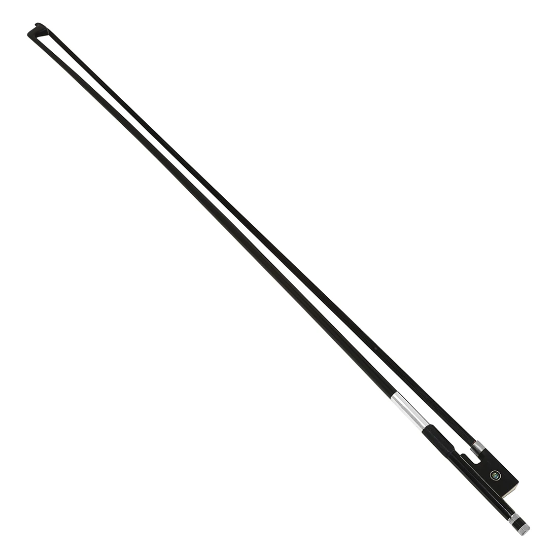 M MBAT Carbon Fiber Violin Bow Black Carbon Bow 4/4 Violin Bow Ebony Black Horsehair Carbon Fiber Rod For Practice And Concerts - view 4