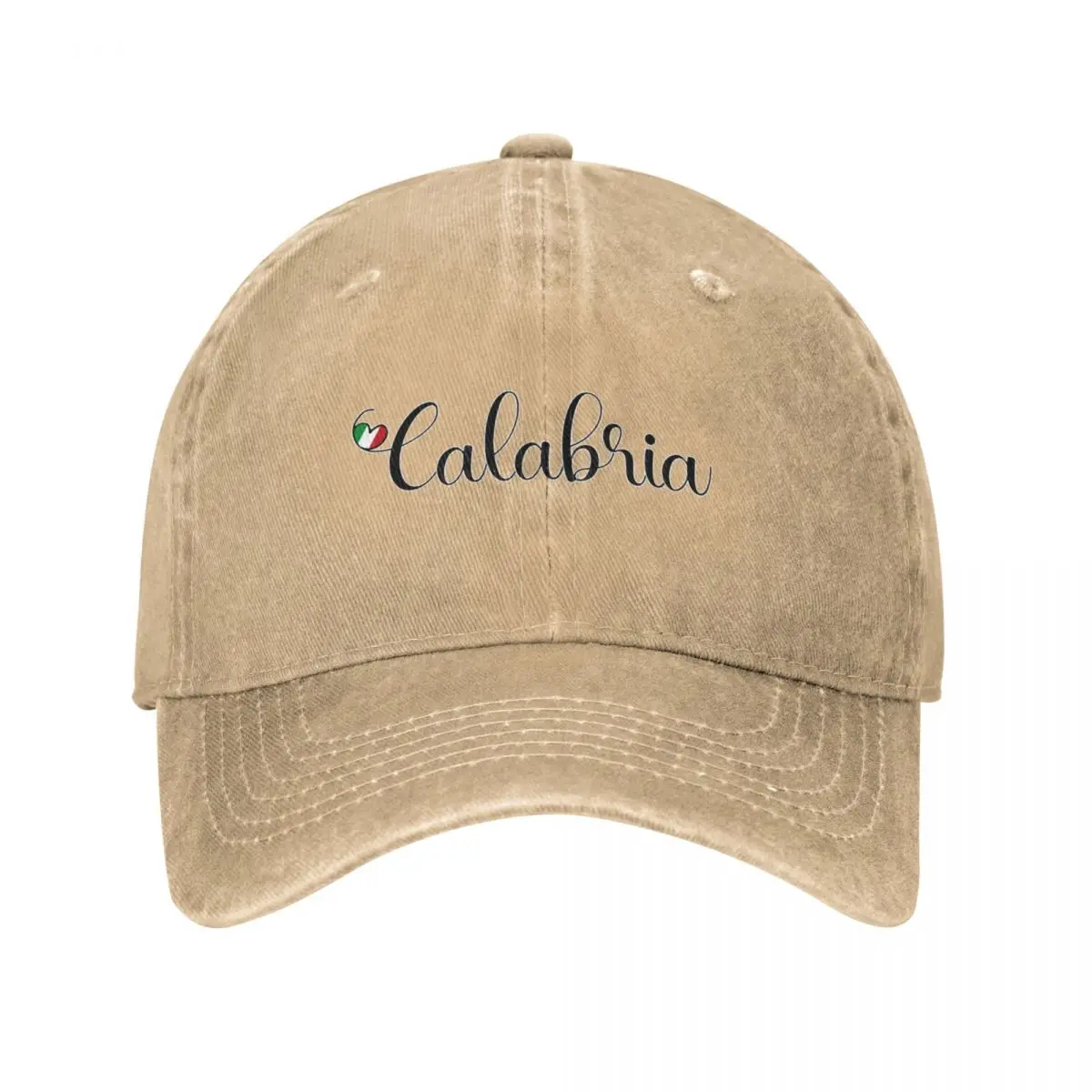 

Calabria With Italian Heart - I Love Calabria Cap Cowboy Hat sports caps Sun cap cap woman Men's