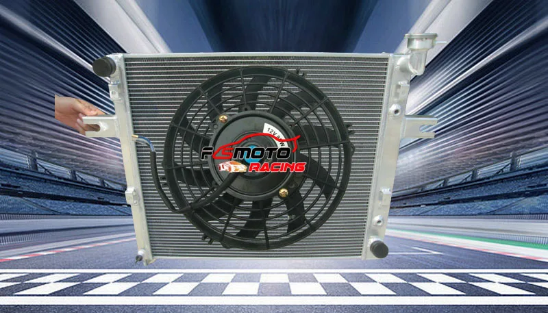 Aluminum Radiator + fan For JEEP GRAND CHEROKEE WJ/WG 4.7L V8 99 00 01 02 03 04 05 1999-2005 2000 2001 2002 2003 2004 2005