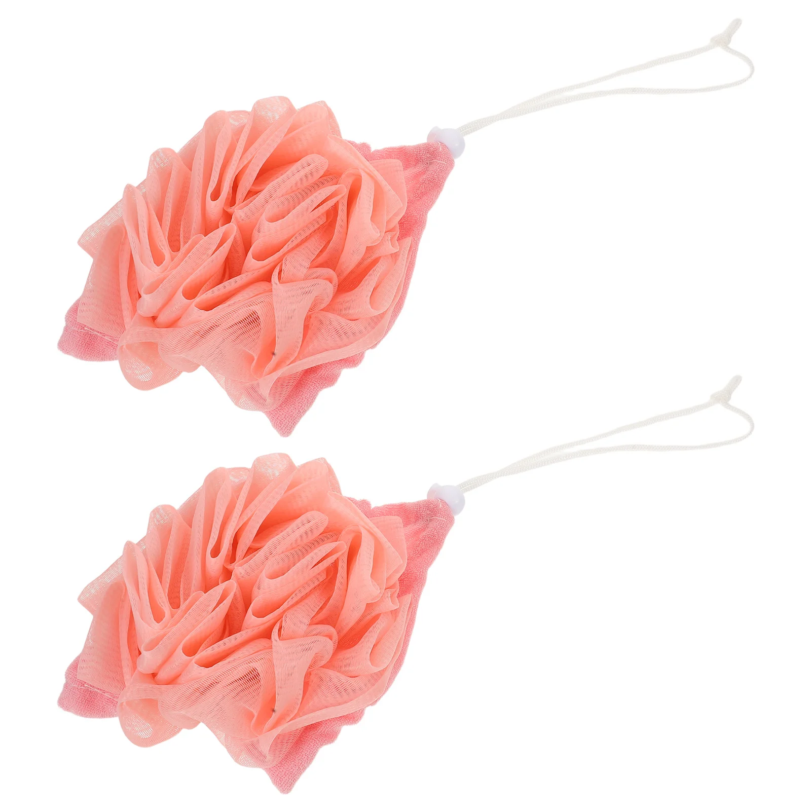 2 قطعة لوف استحمام معلقة شبكة دش الإسفنج لينة ماصة العسل التقشير منظف الجسم سبا حمام دش لوازم #3