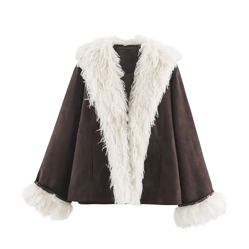 NLZGMSJ Women's Winter Coat New Fashion Long Sleeve Warm Parkas Thicken Jacket for Women Casual Chic Ladies Outerwear