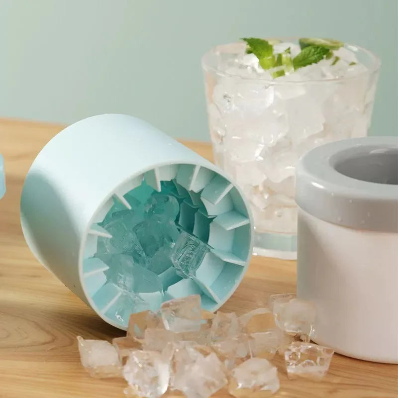 

Silicone Creative Ice Making Box Household Food Grade DIY Ice Bucket Silicone Ice Grid Mold