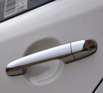 For Hyundai Elantra 2007 - 2010 For i20 i30 2008 2009 2010 2011 2012 ABS Chrome Door Handle Cover Trims Sticker Car Accessories