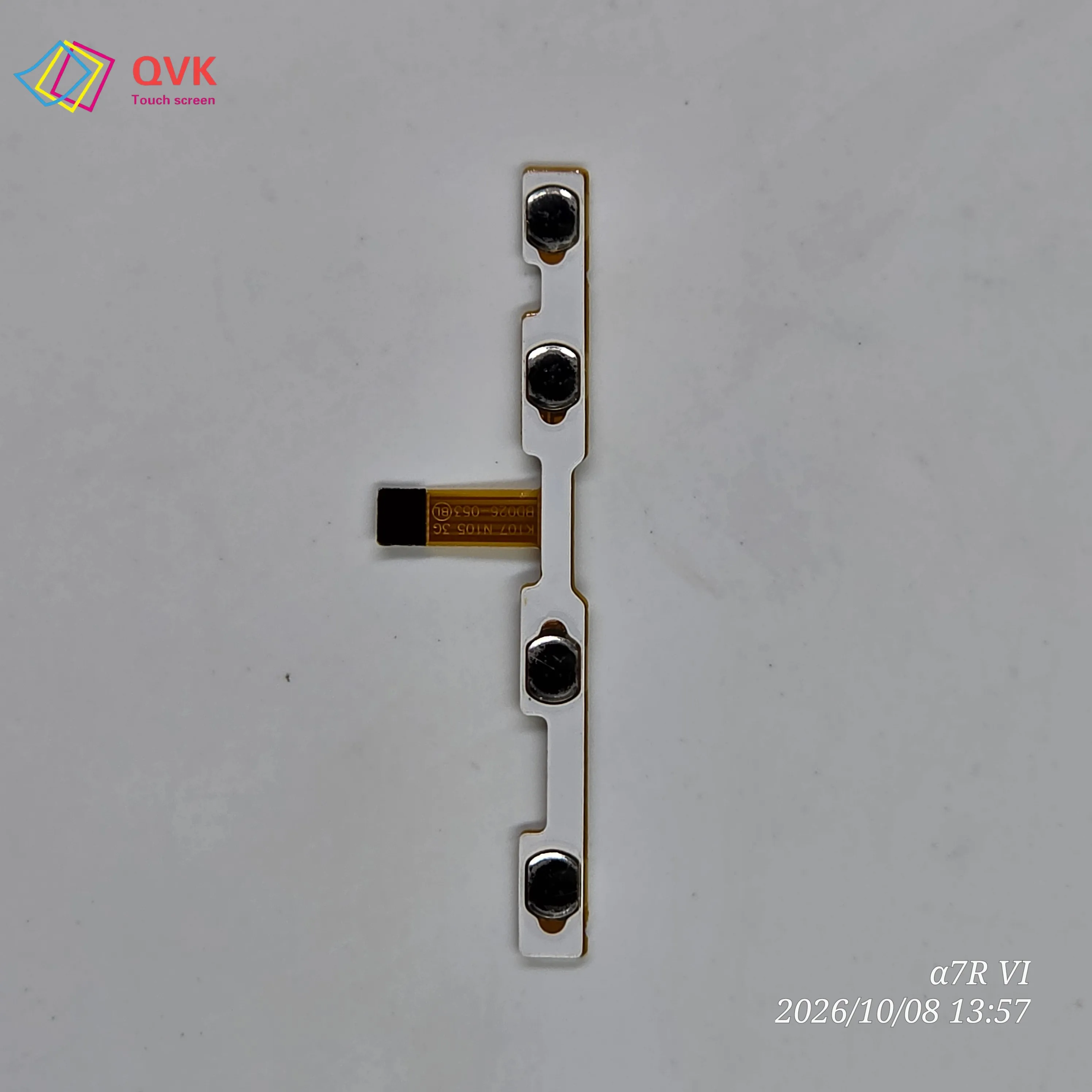 OEM Power Volume Button Key Flex Cable KT107 K107 N105 3G BD026-053 BL For Tablet