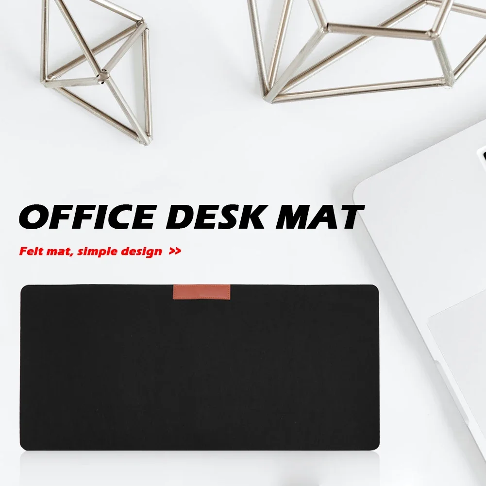 Desk Table Mouse Pad Soft Felt Gamer Mouse Pad Non-slip Desktop Keyboard Gaming Mousepad Mats for Home Office 60*30cm